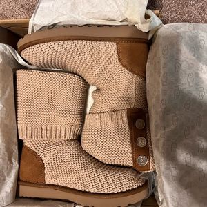 UGG W PURL CARDY KNIT